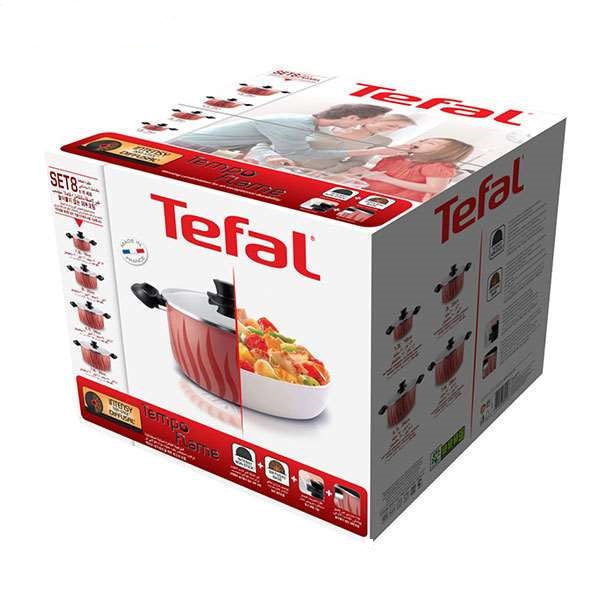 سرویس 14 پارچه قابلمه تفال مدل New Tempo